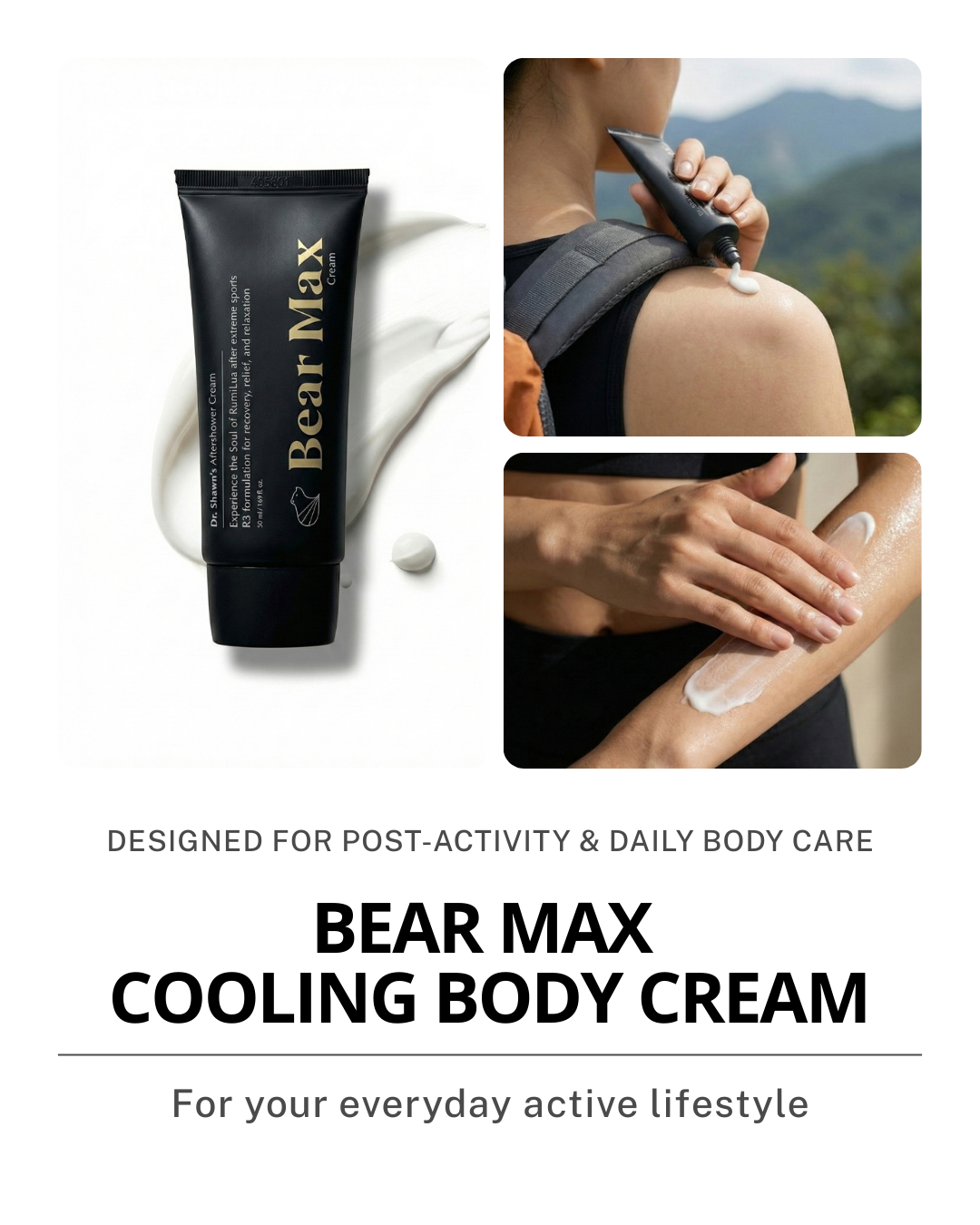 Bear Max Cooling Body Cream